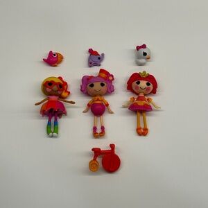 MGA Lalaloopsy Mini Dolls Set Of Three With Pets (11B)